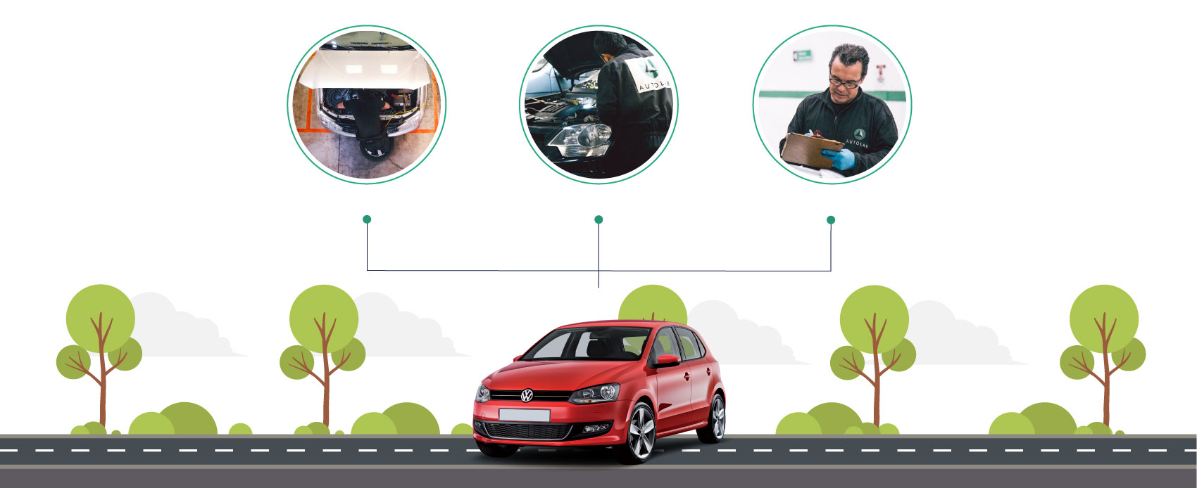 Servicio de diagnósticos automotriz.